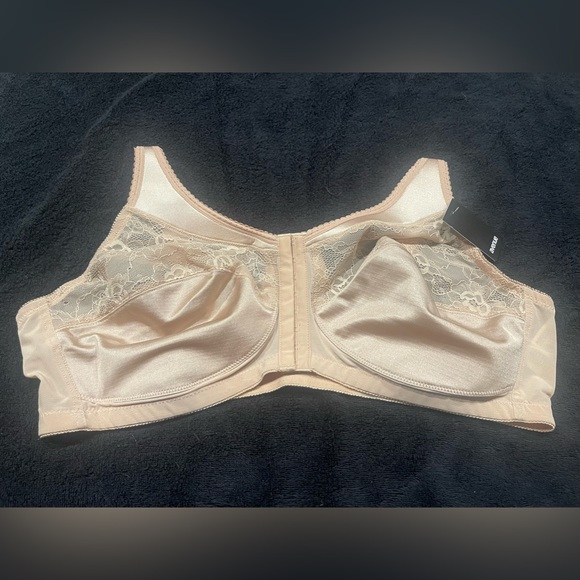 ✨AVENUE BODY Full Coverage Wire Free Bra - beige Size 46C Natural NEW✨ - Picture 10 of 11